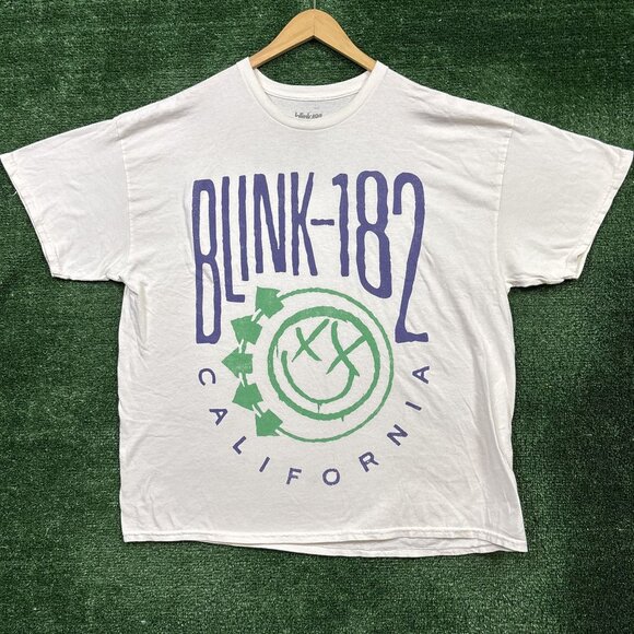 Blink-182 Crappy Punk Rock Oversized Band T-Shirt Size S/M - Picture 1 of 4